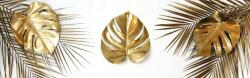 agmART Fotótapéta arany Monstera és Páfrány levelek 260x180 (Fototapety agmART)