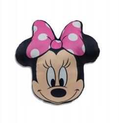  Disney Minnie Head 3D formapárna, díszpárna 35 cm Velúr (MIN23-PIL04)