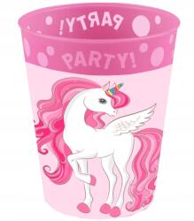 Cerda Unikornis Rainbow Colors micro prémium műanyag pohár szett 4 db-os 250 ml (JAPNN96763)