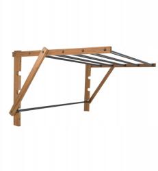 Sepio Fa Fali Szárítógép összecsukható nagy funkcionális fürdőszobai akasztó (10SUSSCIAUR80) Ruhaszárító