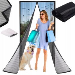 KRUMAD Mágneses Erkélyajtó Szúnyogháló Mágnessel Erős 210x100 (MOSKITIERA NA DRZWI BALKON MAGNETYCZNA WYMIAR)