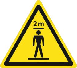  Liftjelölés biztonsági tér méretei gravírozott 10x10 (Tabliczka piktogram)