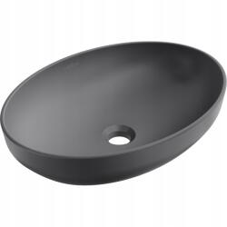 Mexen Cornelia munkalapi mosdó 50 x 36 cm, Sötétszürke matt 21885071 (21885071)