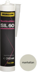 Murexin SIL 60 Szaniter szilikon - manhattan