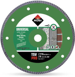 RUBI gyémánttárcsa TSV 115 PRO száraz vágáshoz (25917)