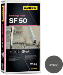  Murexin SF 50 Trass Kőfugázó - 25 kg antracit (5214)