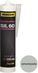 Murexin SIL60 Szaniter szilikon - cementszürke
