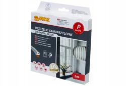 Stomil Sanok Ablak- és ajtótömítés P profil fehér 6m Stomil Sanok (0995)