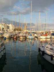 agmART Fotótapéta Táj Hajók A Kikötőben Hajók Kilátás (Fototapety agmART)