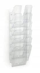 Durable Flexiplus A4 6 Függőleges Irattároló Dobozok Átlátszó Durable