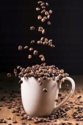 agmART Fotótapéta Kávé Szemes Csésze 200x130 (Fototapety agmART)