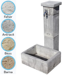  Jován Innova Bali kút szögletes, magas szürke