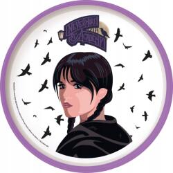 Stor Wednesday Nevermore Academy csúszásmentes micro lapostányér (STF66682a)