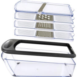 Westmark Reszelőkészlet "Technicus Quadro" tálcával (14352260)