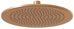 RAVAK Esőztető zuhanyfej köralakú, 250 mm 980.60RGB, Rose Gold Brushed - csempebolt
