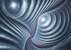 agmART Fotótapéta Absztrakció Körök Fényvisszaverődés 3D (Fototapety agmART)