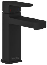 RAVAK Chrome mosdócsaptelep 180 mm lefolyó nélkül CR 014.20BL, fekete - csempebolt