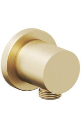 RAVAK Fali zuhany csatlakozó 701.60GLB, Gold Brushed - csempebolt