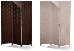 AdTrend Set 2 paravane decorative bambus lemn maro bej 135 x 180 cm (41137)