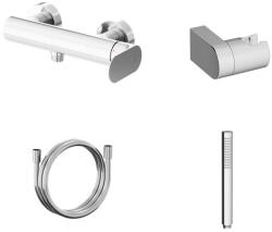 RAVAK Eleganta fali zuhanycsaptelep szett nélkül, króm EL 032.00CR+S - csempebolt
