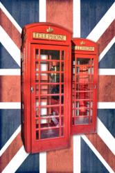 agmART Fotótapéta Telefonfülke Nagy-britannia Zászlók (Fototapety agmART)