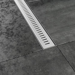 RAVAK OZP Ravak Zebra 850 zuhanyfolyóka, műanyag, új matt ráccsal