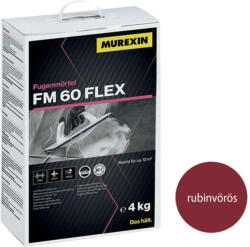 Murexin FM 60 Flex fugázó 4 kg rubinvörös(64159) - csempebolt