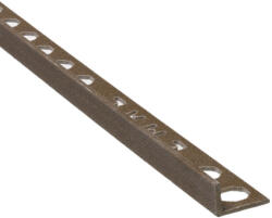 Emac élvédő profil AL szögletes 10 mm/2, 50 m pizarra - 81 (NSUMX10MPZ) - csempebolt