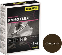 Murexin FM 60 Flex fugázó - 2 kg sötétbarna - csempebolt