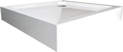 Wellis Szögletes magas zuhanytálca 90x90x15