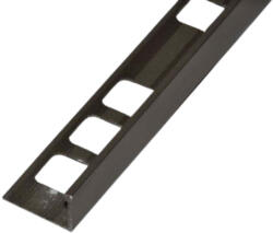 Salag Alumínium L élvédő profil 10 mm/2, 50 m eloxált titán/pezsgő (MMAL108) - csempebolt