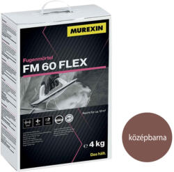 Murexin FM 60 Flex fugázó 4 kg középbarna (64195) - csempebolt