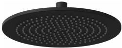 RAVAK Esőztető zuhanyfej köralakú, 250 mm 980.20BLM, Black Matt - csempebolt