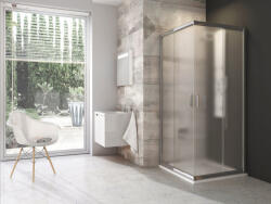 RAVAK Blix BLRV2 90x90 zuhanykabin krómhatású+grape