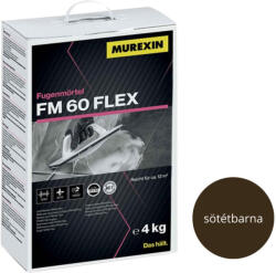 Murexin FM 60 Flex fugázó 4 kg sötétbarna - csempebolt