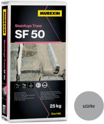 Murexin SF 50 Trass Kőfugázó - 25 kg szürke(4214) (4214) - csempebolt