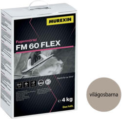 Murexin FM 60 Flex fugázó 4 kg világos barna(64183) (64183) - csempebolt