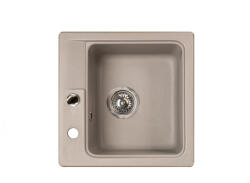 Marmorin Isao szögletes gránit mosogató - Warm gray (470103024) (470103024) - csempebolt