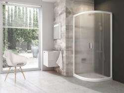 RAVAK Blix BLCP4 90x90 zuhanykabin fehér+grape