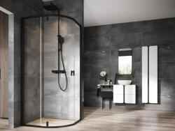 RAVAK Nexty NSKK3-100 zuhanykabin fekete+transparent