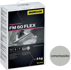 Murexin FM 60 Flex fugázó 4 kg cementszürke(64129) (64129) - csempebolt