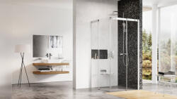 RAVAK Matrix MSRV4-100x100 zuhanykabin szatén+transparent - csempebolt
