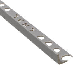 Emac élvédő profil AL szögletes 12 mm/2, 50 m grafito - 86 (NSUMX12MGF) - csempebolt