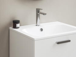 RAVAK Chrome II mosdócsaptelep BeCool 175 mm lefolyó nélkül CR II 014.01CR, króm - csempebolt