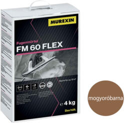 Murexin FM 60 Flex fugázó 4 kg mogyoróbarna (64198) - csempebolt