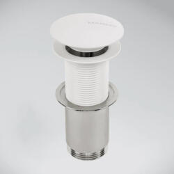 Marmy Klik-Klak leeresztő, túlfolyó nélküli, fehér (MAR117)