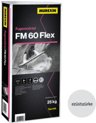 Murexin fugázó FM60 Flex fugázó 25 kg ezüstszürke(65105) (65105) - csempebolt