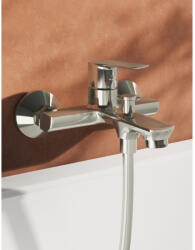 RAVAK Life kádcsaptelep szett nélkül LF 022.00CR, króm - csempebolt