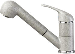 Marmorin mosogató csaptelep kihúzható - grey színben (MARM42)