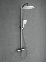 RAVAK Termo 300 zuhanyoszlop termosztátos csapteleppel TE 093.00CR/WH, króm/fehér - csempebolt